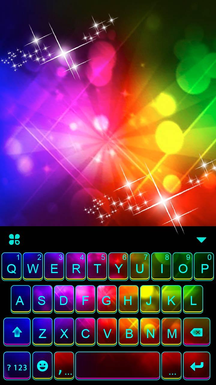 اسکرین شات 4 برنامه Neon Color 3D Theme