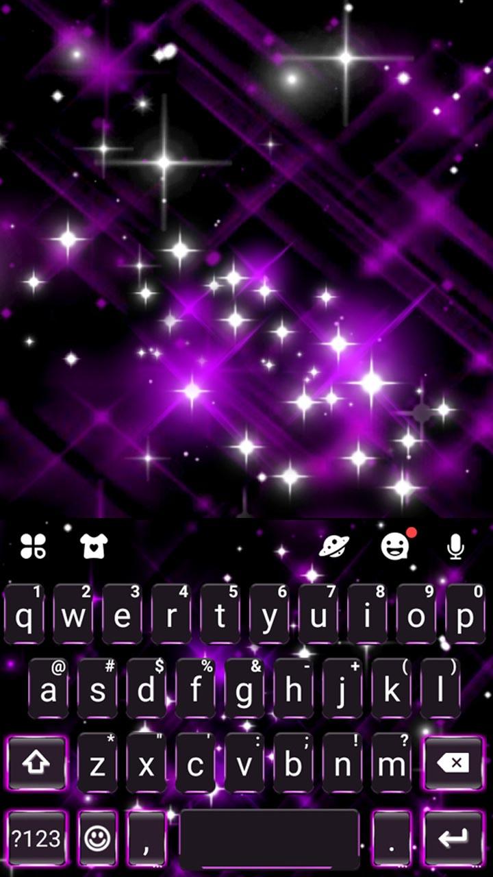 اسکرین شات 5 برنامه Neon Purple Bright Theme