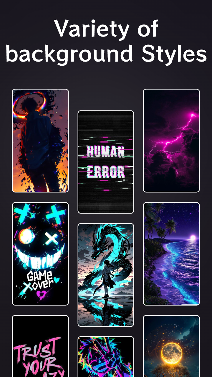 اسکرین شات 3 برنامه Neon Red Heartbeat Theme