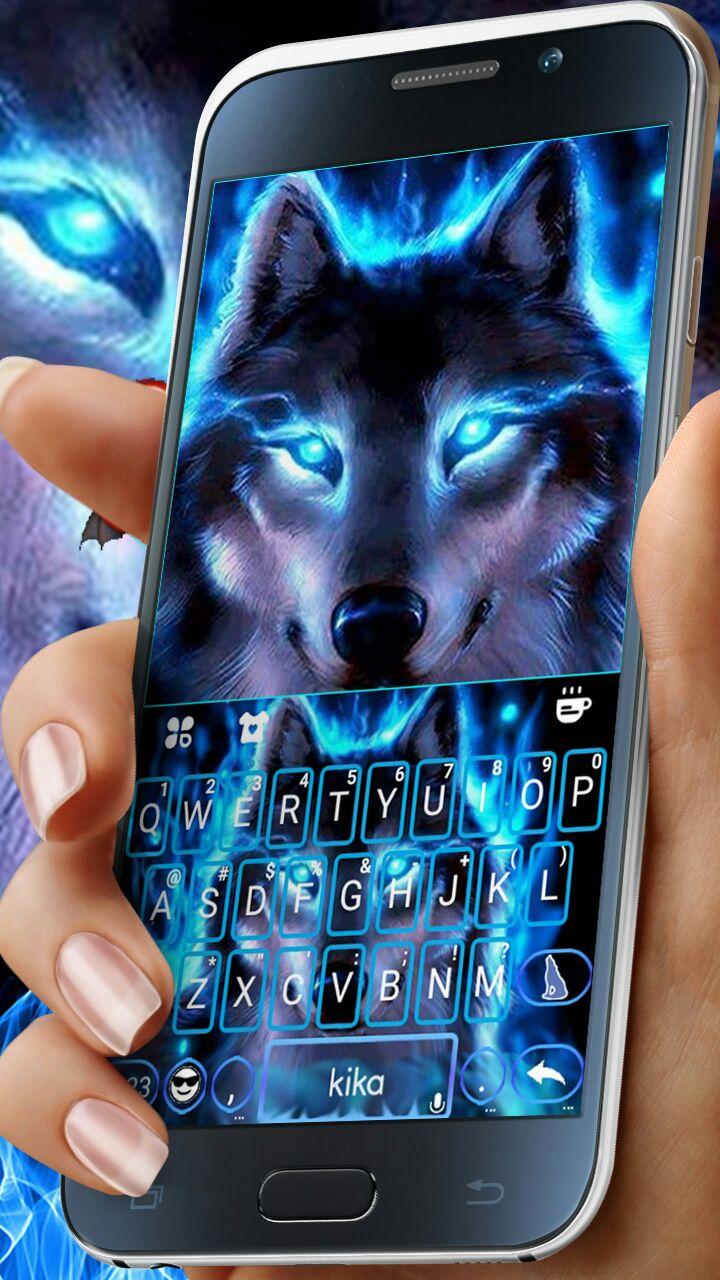 اسکرین شات 6 برنامه Neon Wolf Theme