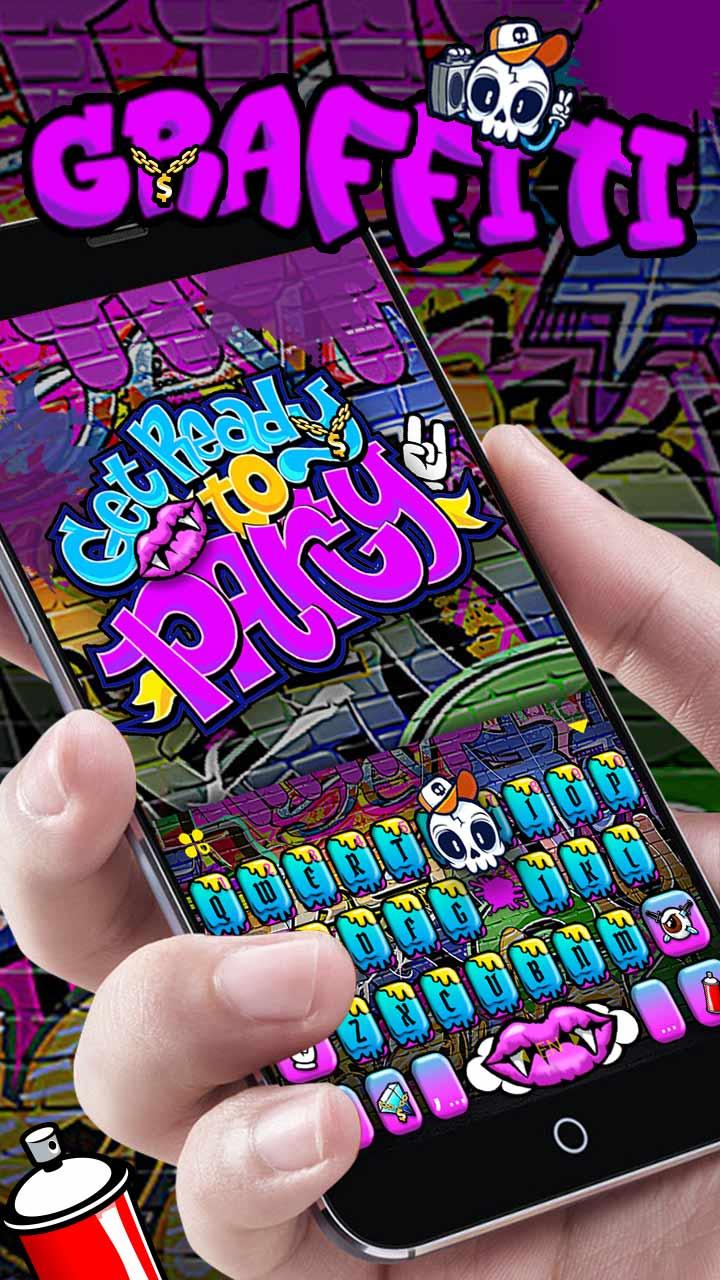 اسکرین شات 2 برنامه Party Graffiti Theme