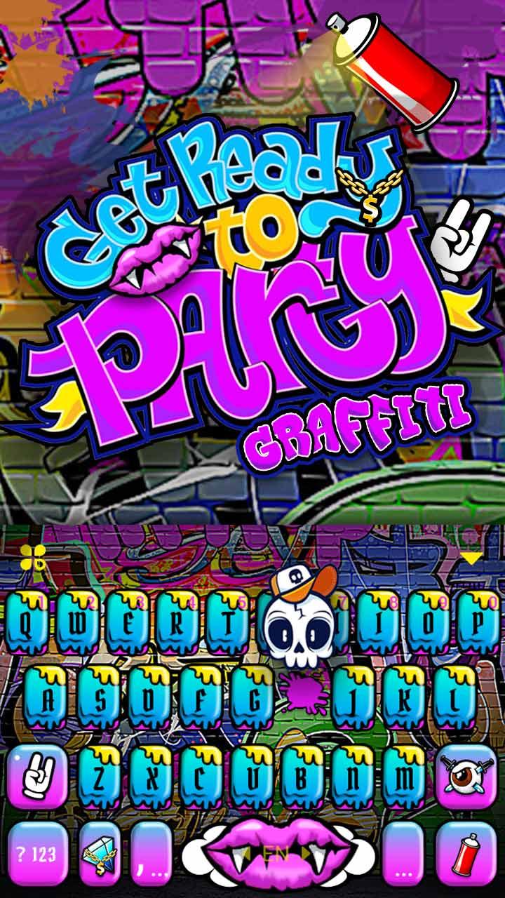 اسکرین شات 3 برنامه Party Graffiti Theme