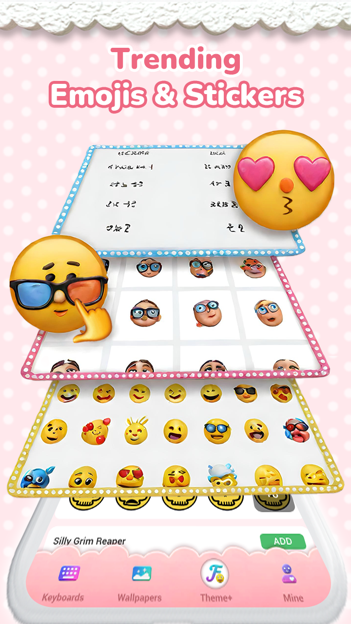 اسکرین شات 3 برنامه 3D Pink Cute Hippo Theme