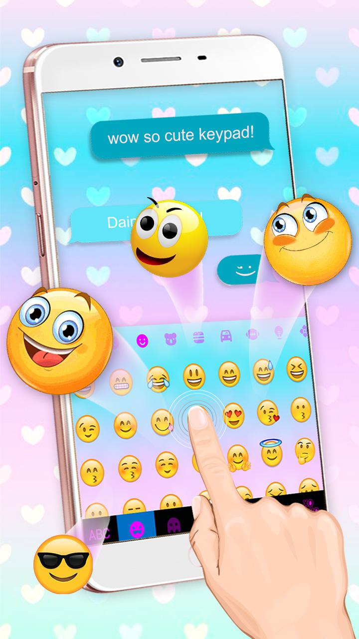 اسکرین شات 3 برنامه Pastel Hearts Theme