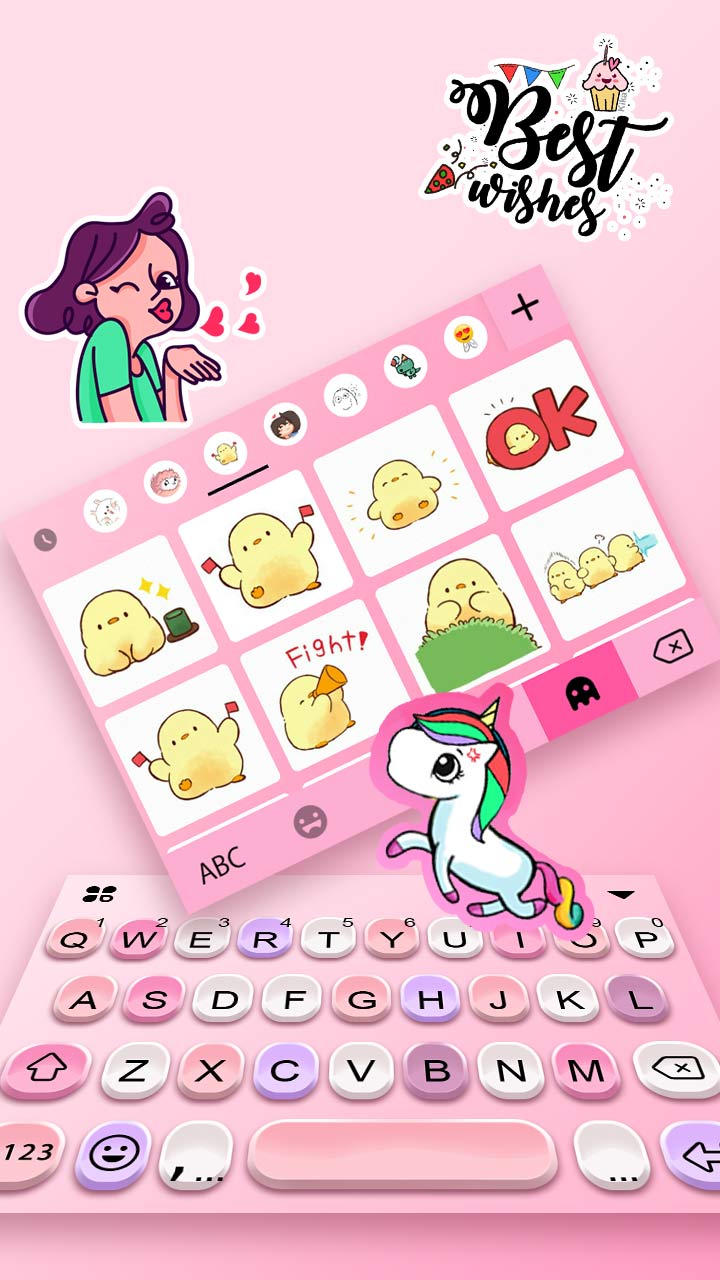 اسکرین شات 3 برنامه Pink Candy Color Theme