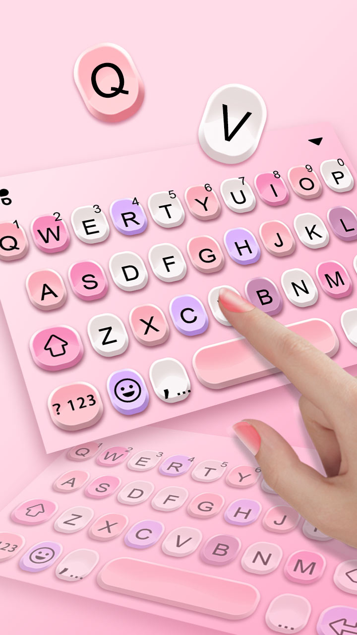 اسکرین شات 1 برنامه Pink Candy Color Theme