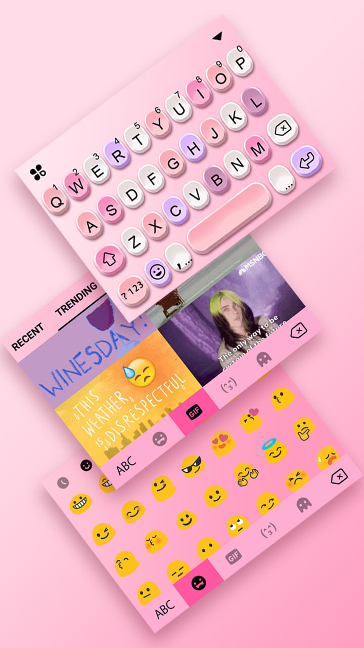 اسکرین شات 4 برنامه Pink Candy Color Theme