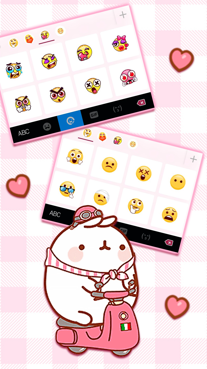 اسکرین شات 4 برنامه Pink Cute Peach Theme