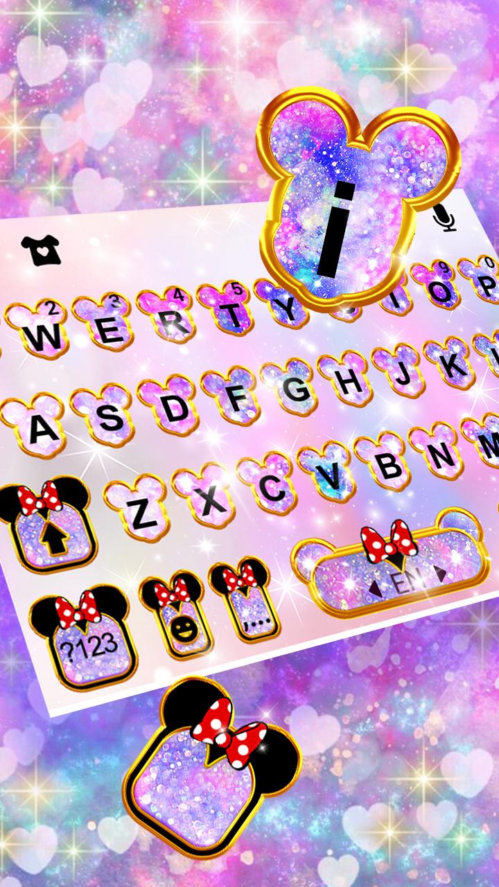 اسکرین شات 2 برنامه Pink Galaxy Minny Theme