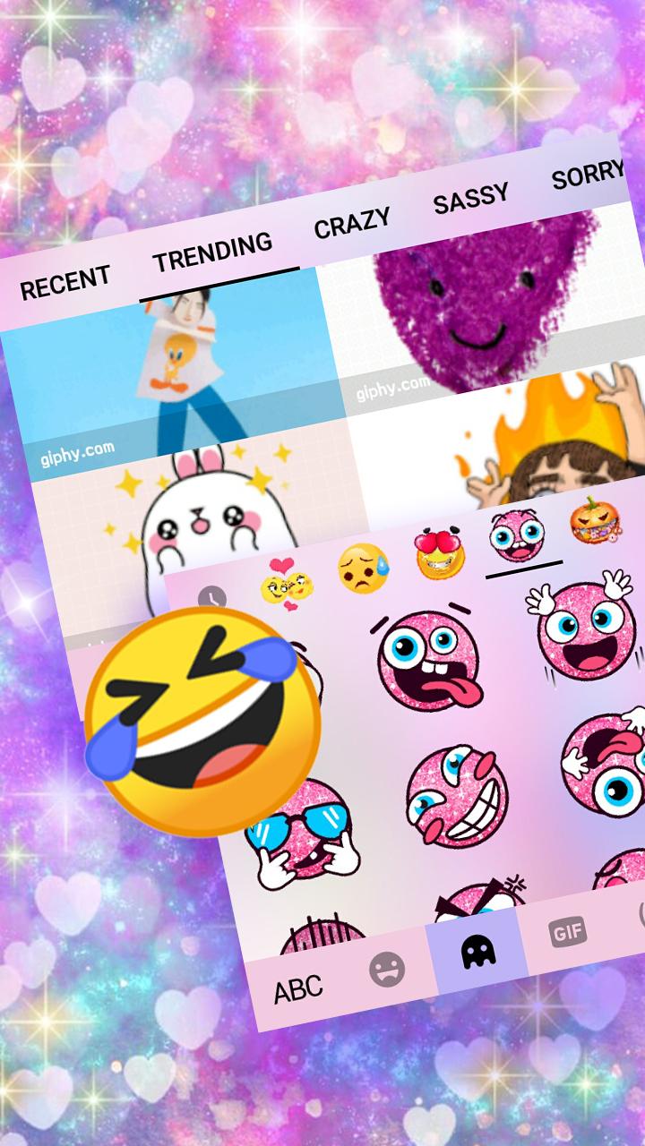 اسکرین شات 4 برنامه Pink Galaxy Minny Theme