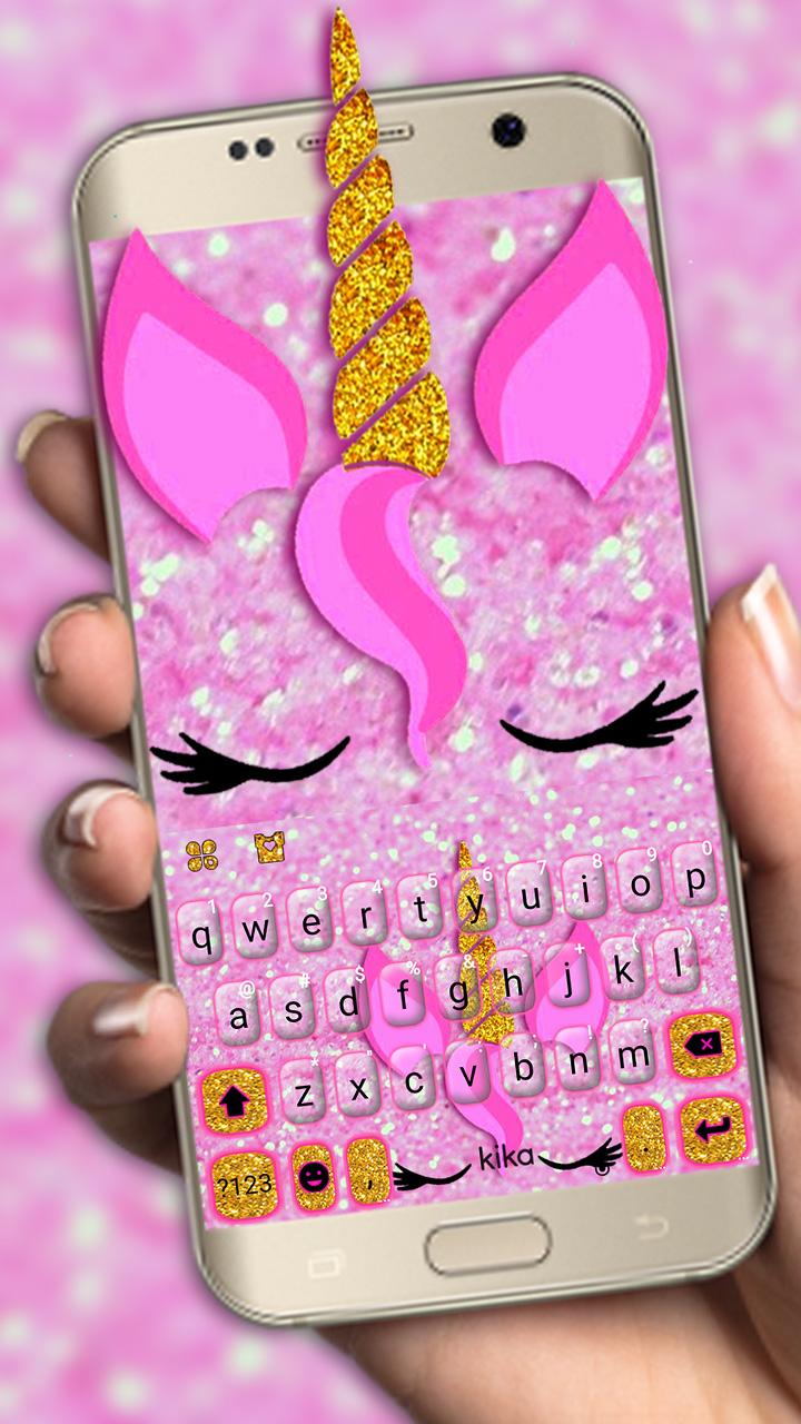 اسکرین شات 1 برنامه Pink Unicorn Cat Theme