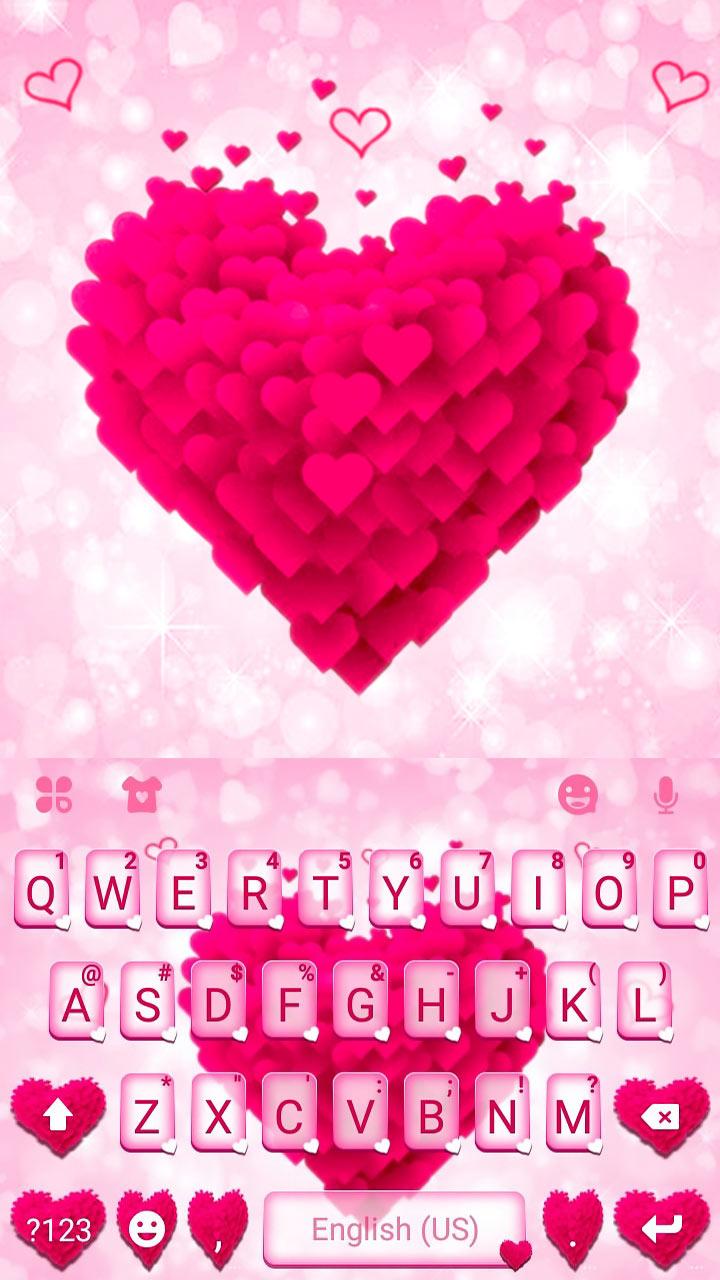 اسکرین شات 5 برنامه Pink Love Theme