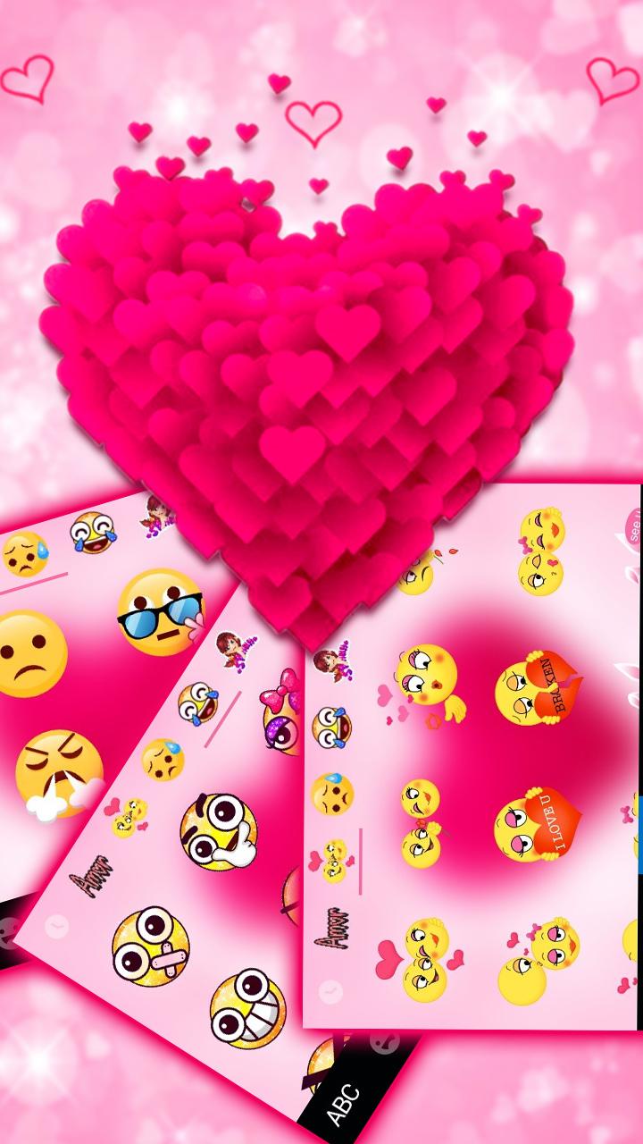 اسکرین شات 4 برنامه Pink Love Theme