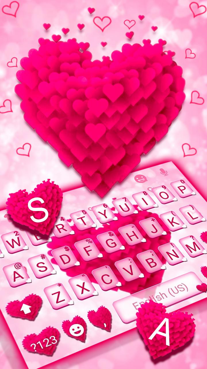 اسکرین شات 2 برنامه Pink Love Theme