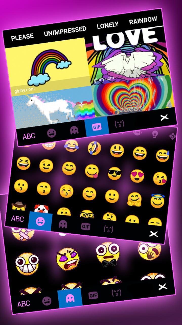 اسکرین شات 4 برنامه Pink RGB Heart Theme
