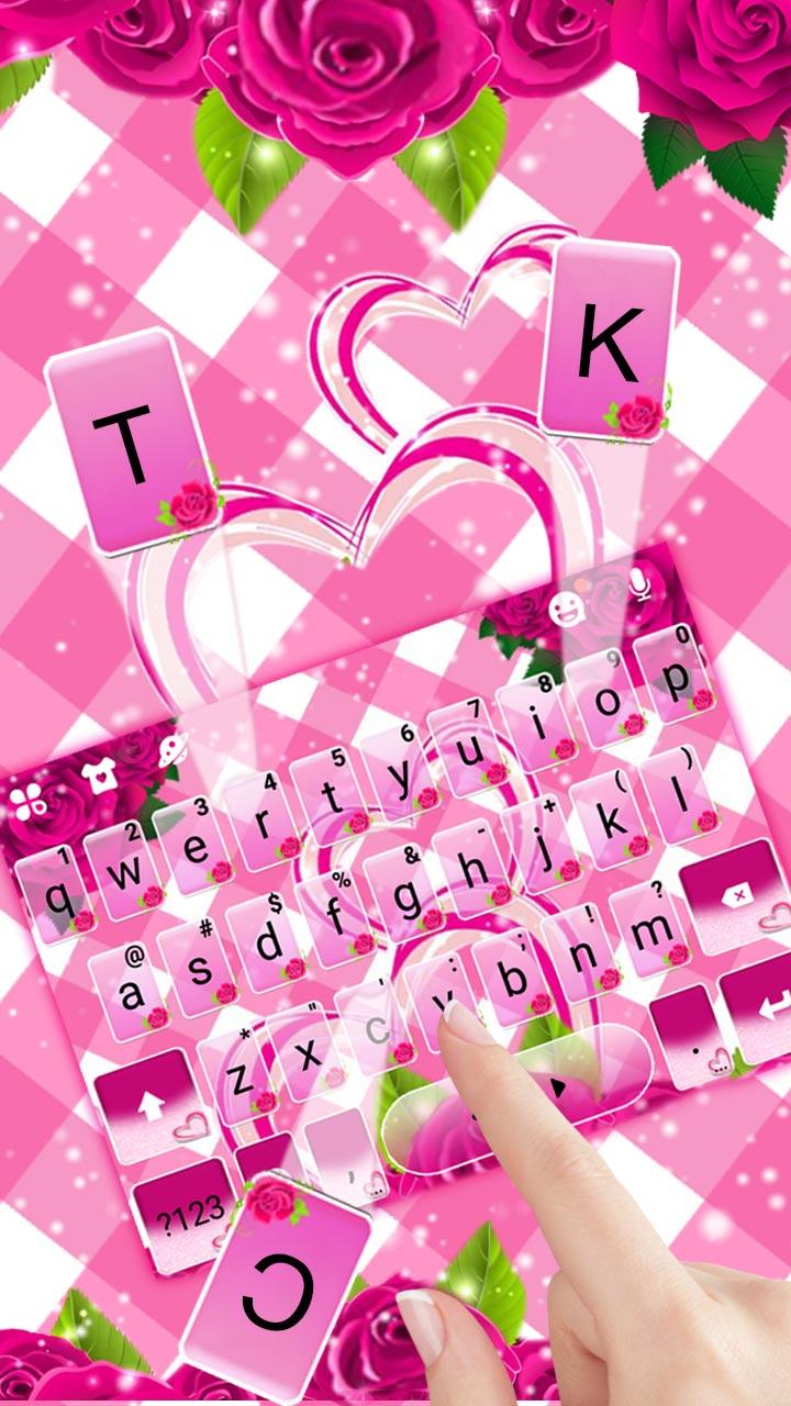 اسکرین شات 2 برنامه Pink Roses Theme