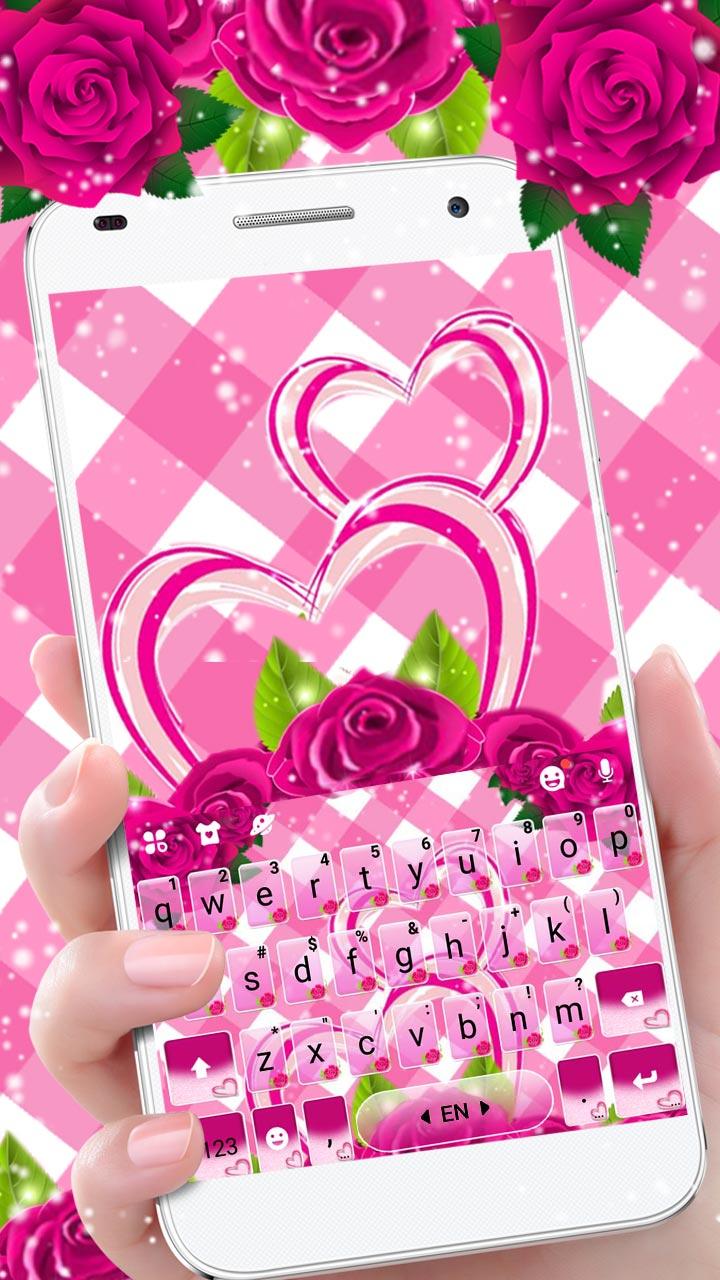 اسکرین شات 1 برنامه Pink Roses Theme