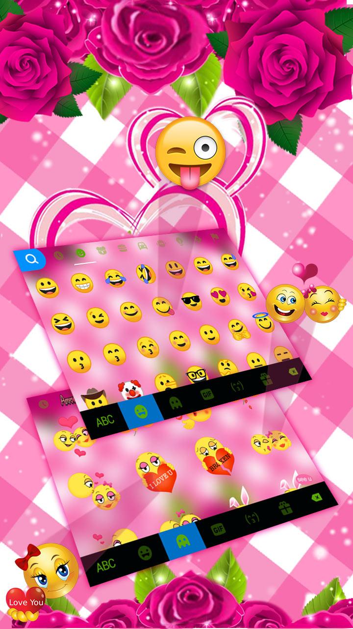 اسکرین شات 4 برنامه Pink Roses Theme