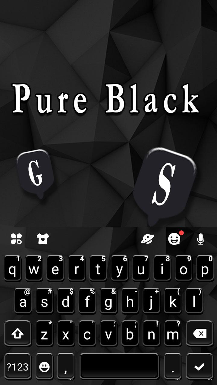 اسکرین شات 5 برنامه Pure Black Theme