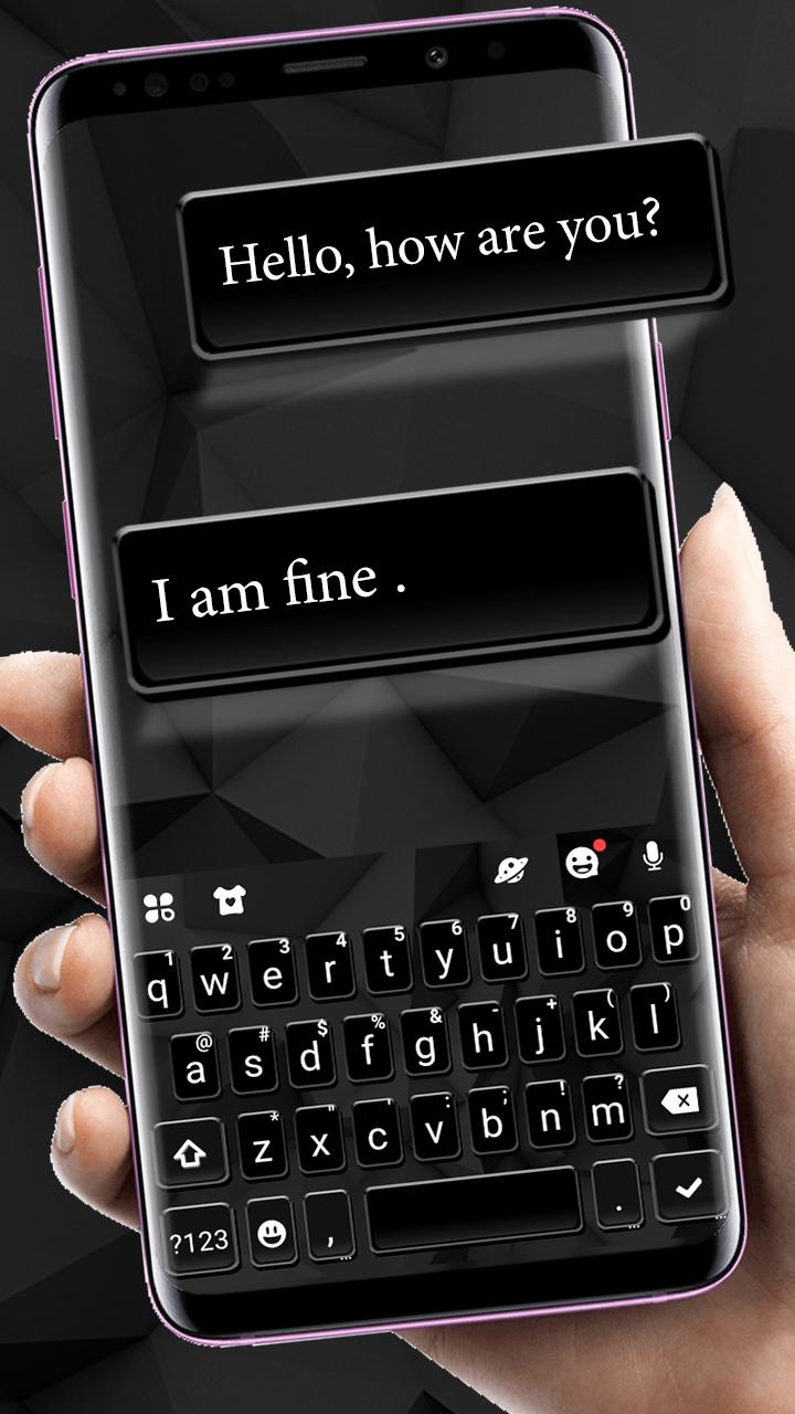 اسکرین شات 1 برنامه Pure Black Theme
