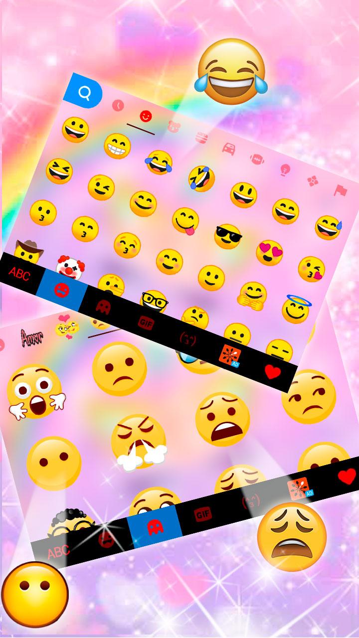 اسکرین شات 4 برنامه Rainbow Rose Unicorn Theme