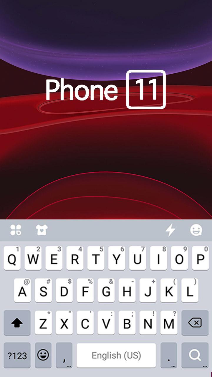 اسکرین شات 5 برنامه Red Phone 11 Theme