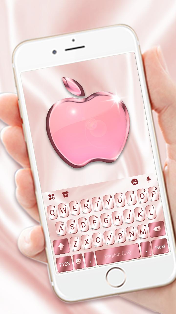 اسکرین شات 1 برنامه Rose Gold Theme