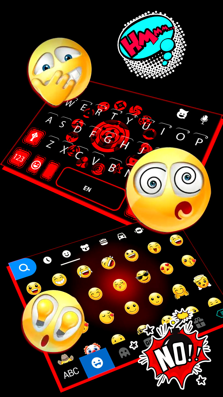 اسکرین شات 4 برنامه Anime Signs Keyboard Backgroun