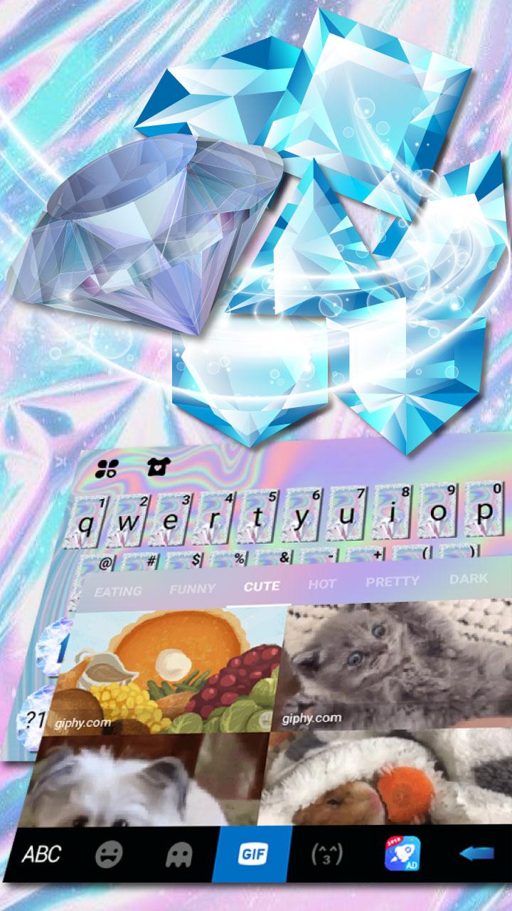 اسکرین شات 4 برنامه Shining Diamond Theme