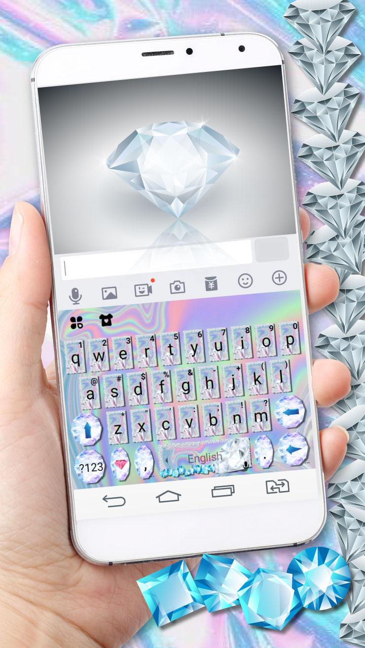 اسکرین شات 1 برنامه Shining Diamond Theme