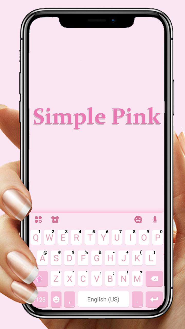 اسکرین شات 1 برنامه Simple Pink Theme