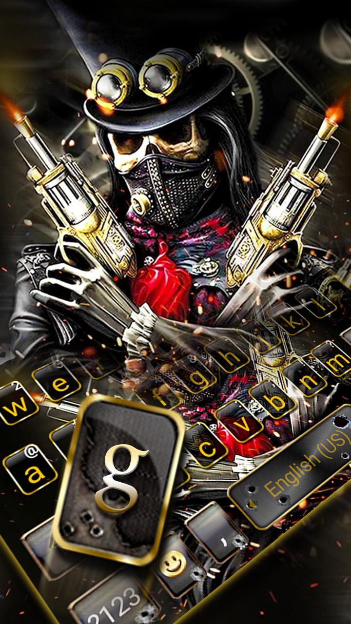 اسکرین شات برنامه Skull Gun Theme 2