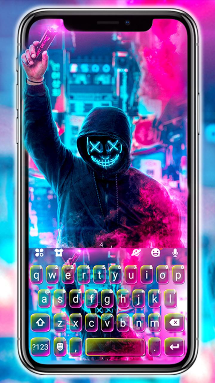 اسکرین شات 1 برنامه Smoke Purge Mask Theme