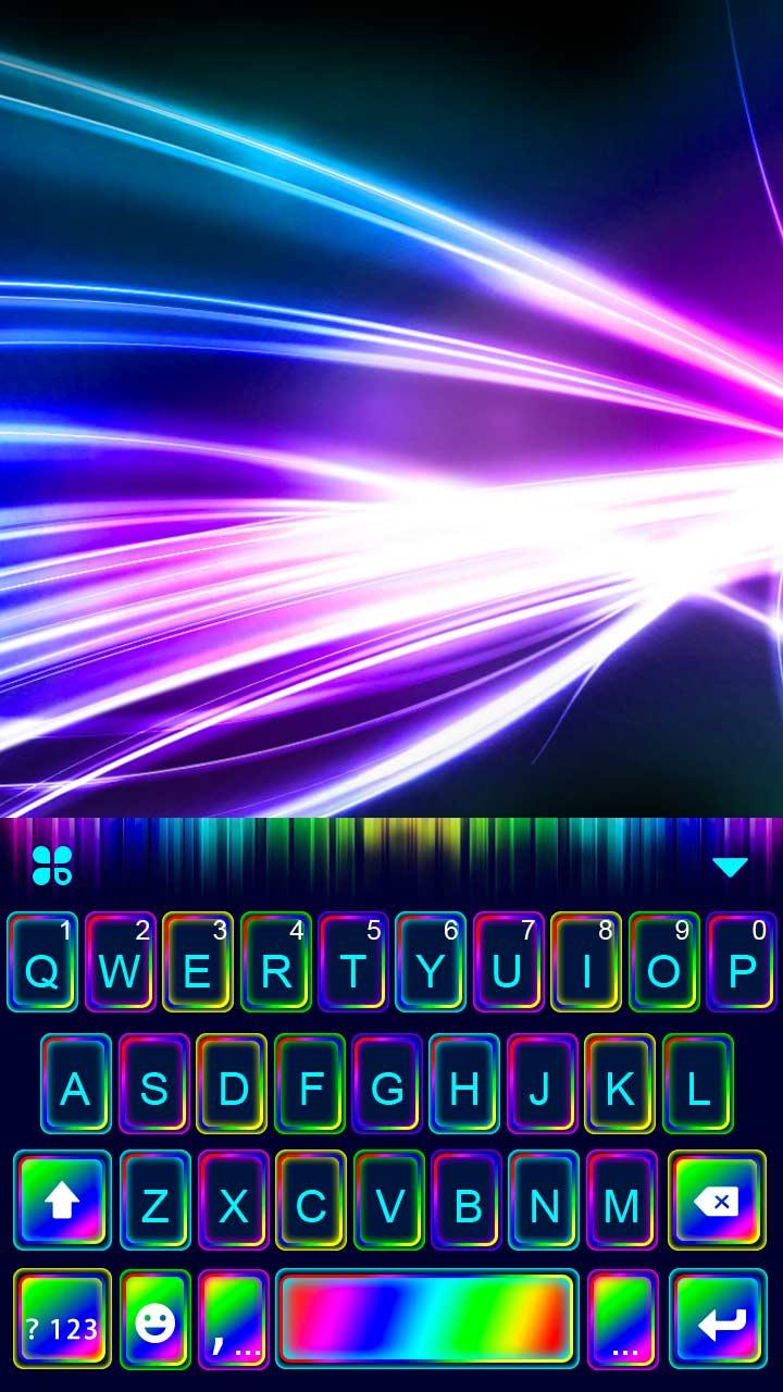 اسکرین شات 5 برنامه Super Neon 3D Theme