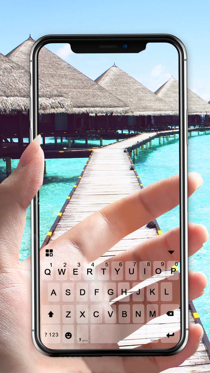 اسکرین شات 4 برنامه Transparent Screen Keyboard