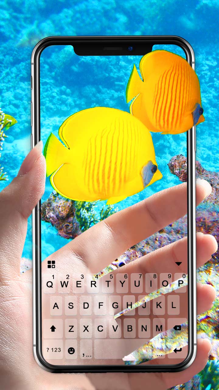 اسکرین شات 2 برنامه Transparent Screen Keyboard