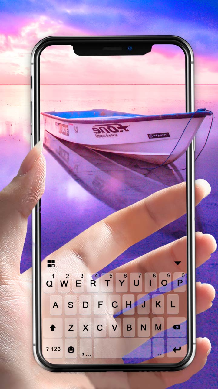 اسکرین شات 1 برنامه Transparent Screen Keyboard