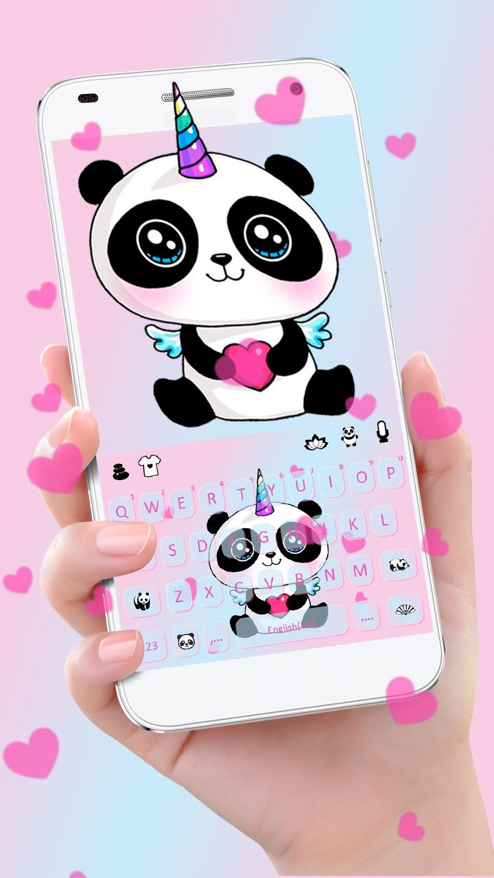 اسکرین شات 1 برنامه Unicorn Panda Theme