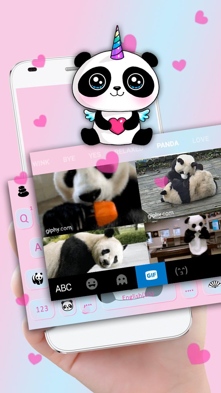 اسکرین شات 4 برنامه Unicorn Panda Theme