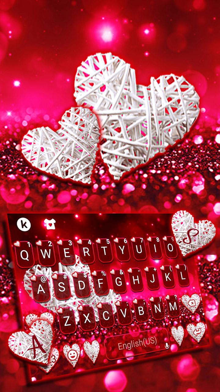 اسکرین شات 2 برنامه Valentine Heart Theme