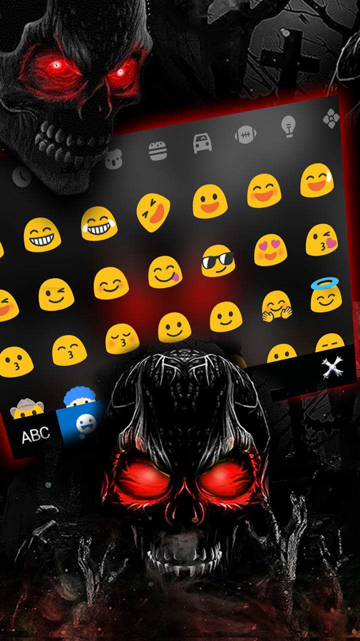 اسکرین شات 3 برنامه Zombie Skull Theme