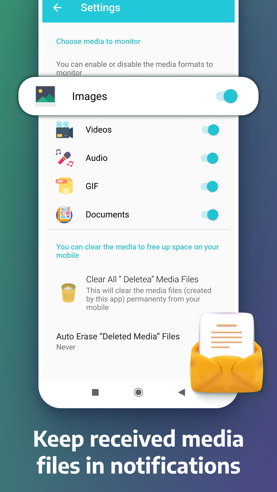اسکرین شات 7 برنامه Notification History Log