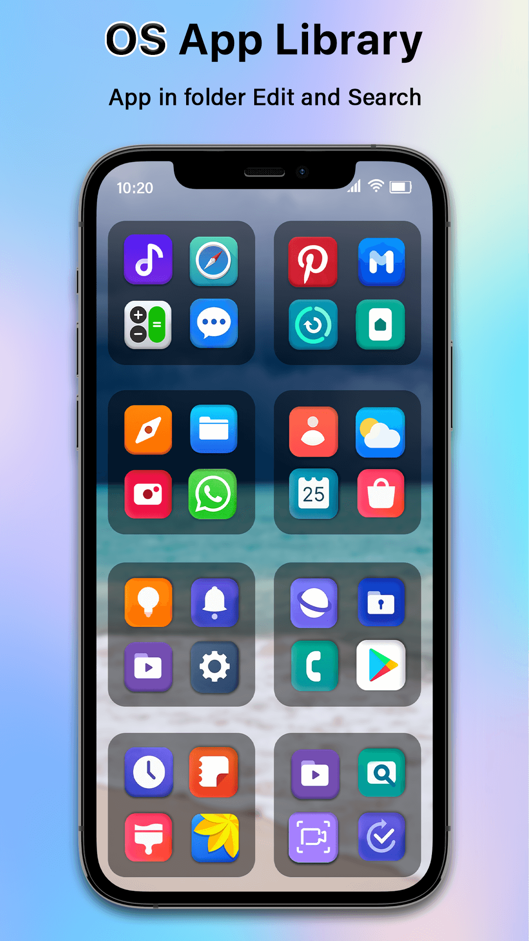 اسکرین شات 5 برنامه OS Launcher - OS 17 Pro