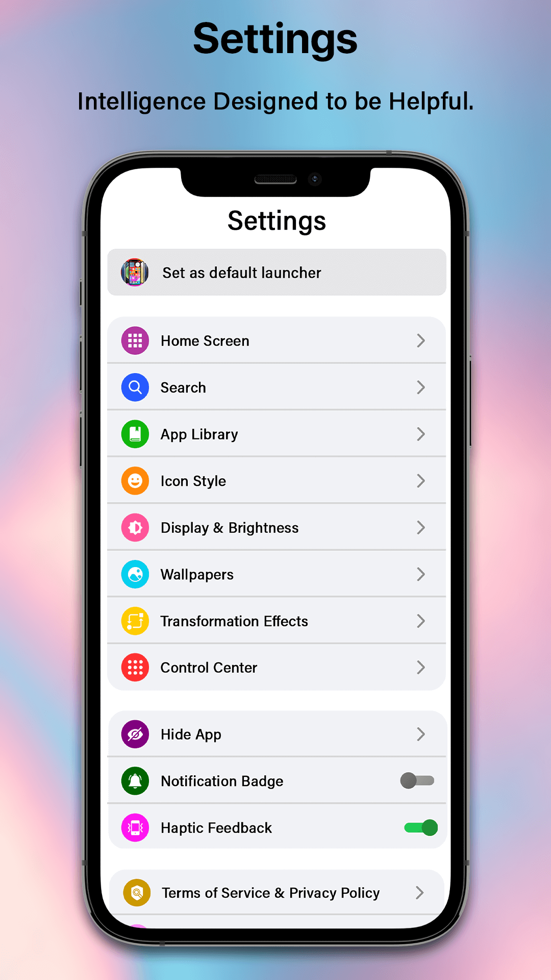 اسکرین شات 7 برنامه OS Launcher - OS 17 Pro