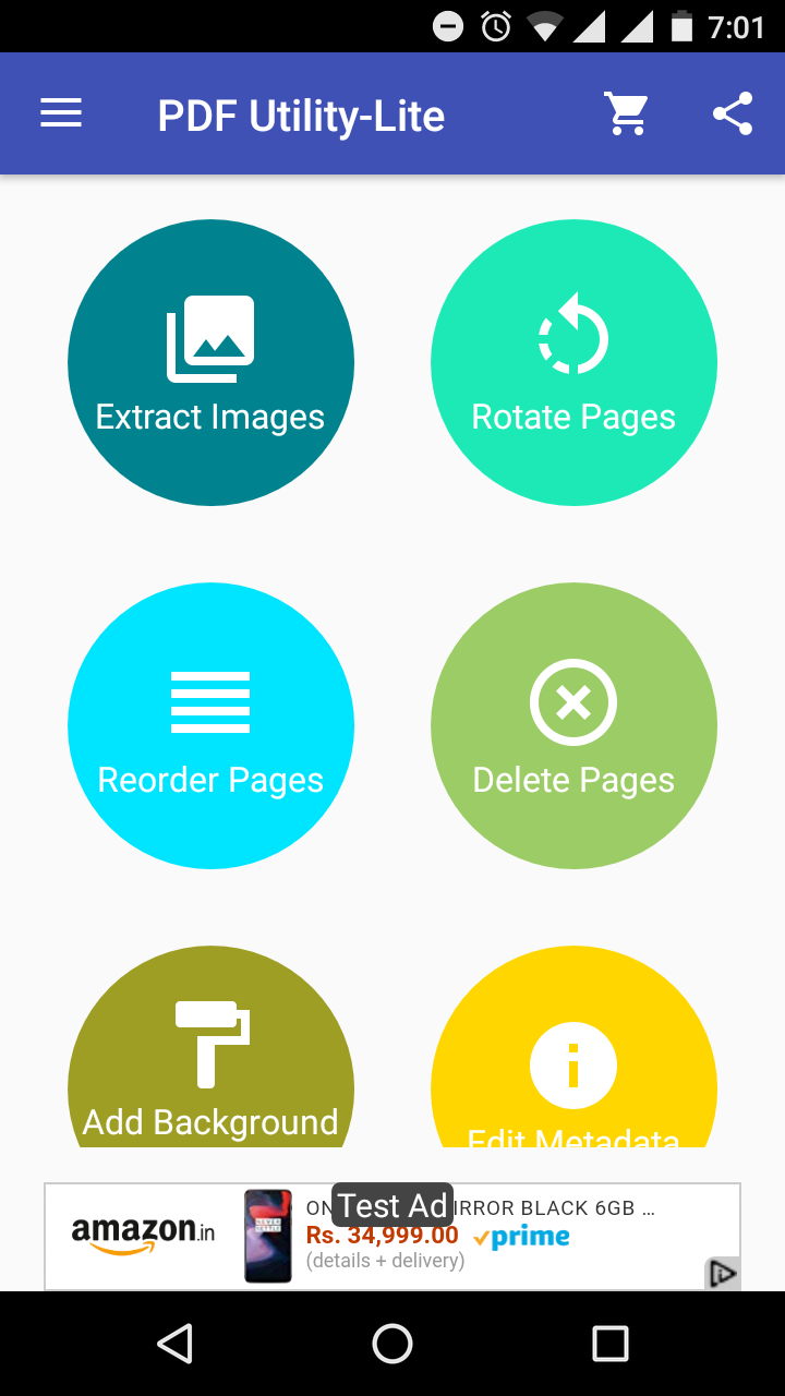 اسکرین شات 2 برنامه PDF Utility - PDF Tools Split/