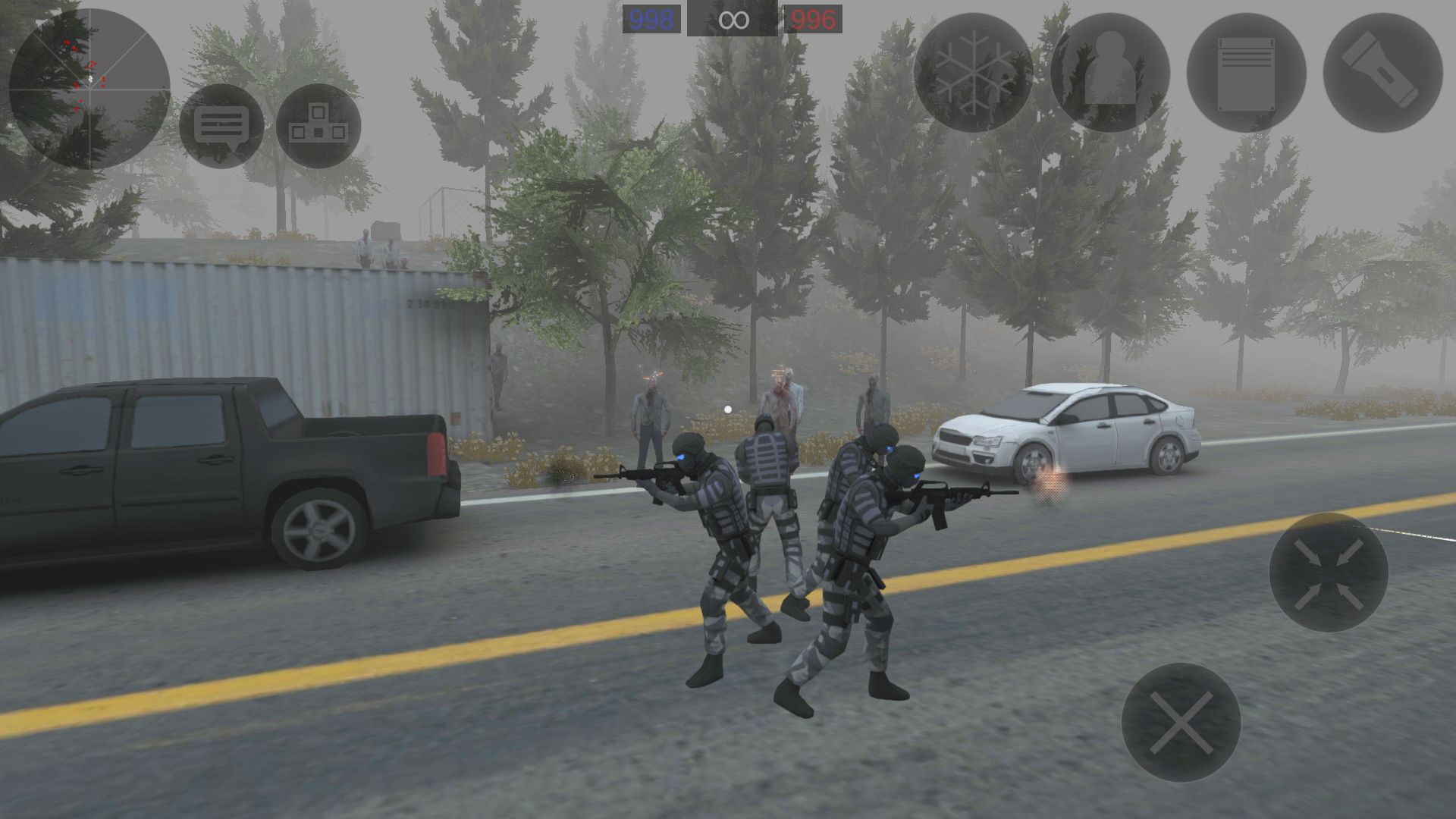 اسکرین شات 4 بازی Zombie Combat Simulator