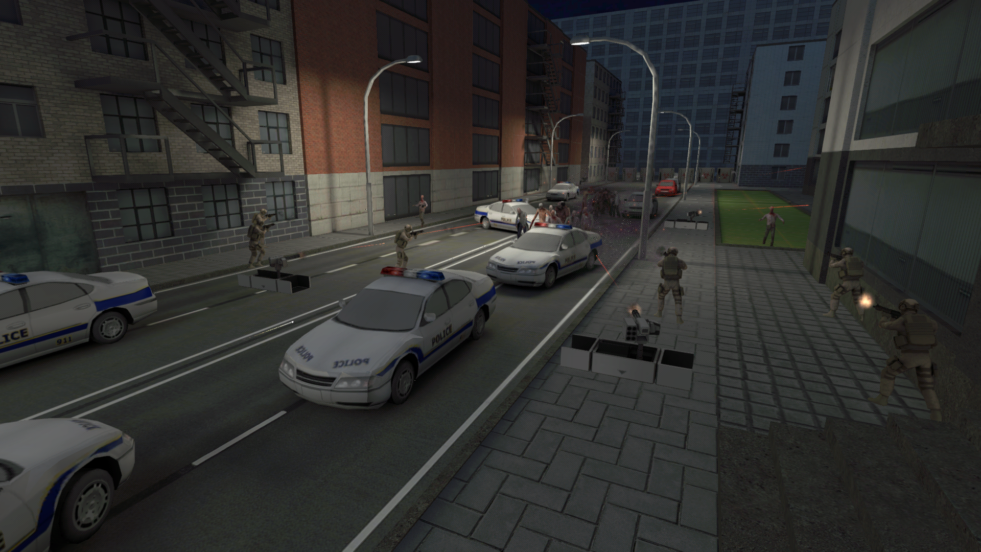 اسکرین شات 1 بازی Zombie Combat Simulator