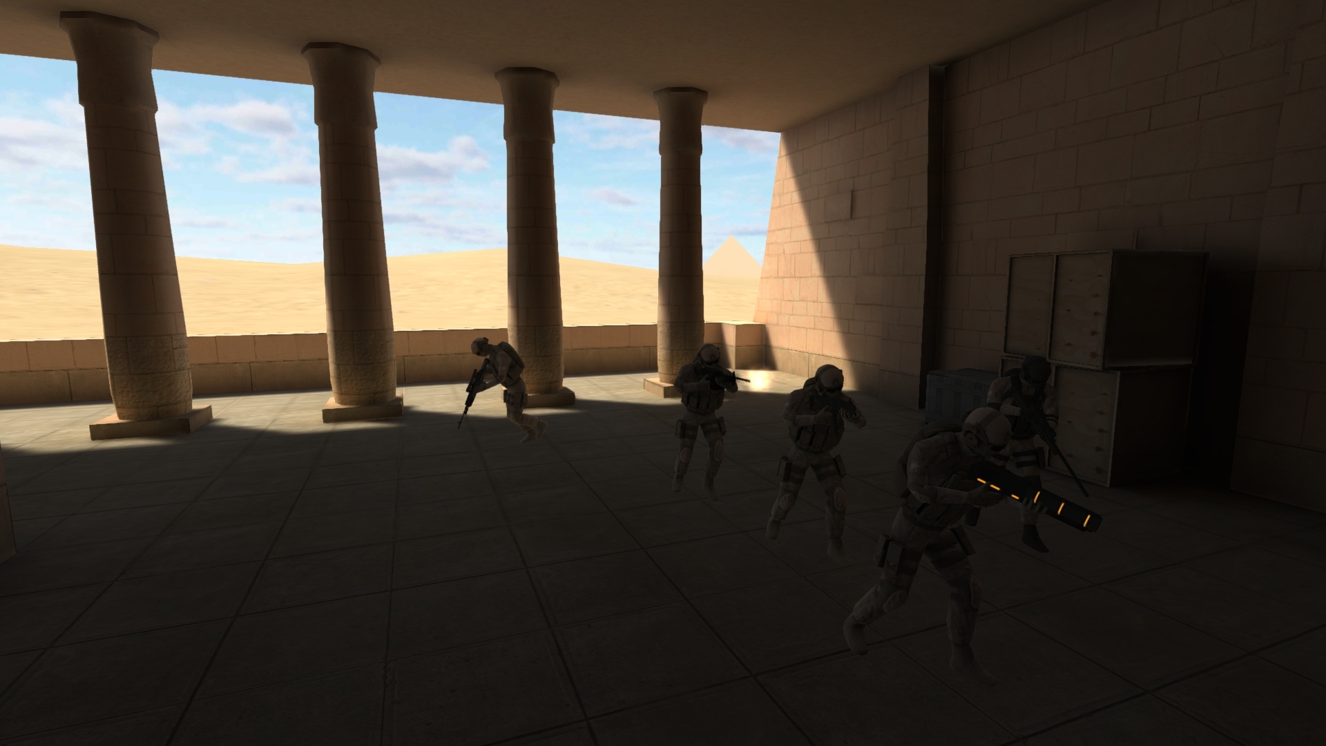 اسکرین شات 3 بازی Zombie Combat Simulator