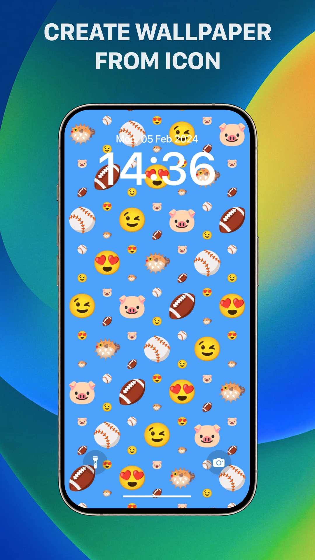 اسکرین شات 5 برنامه iLock - Lock Screen OS 17