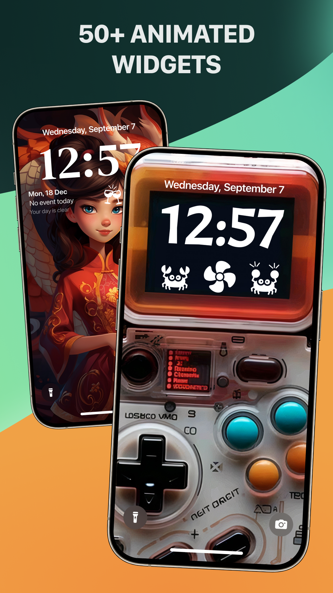 اسکرین شات 3 برنامه iLock - Lock Screen OS 17